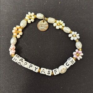 LITTLE WORDS PROJECT LWP BRACELET happy as F